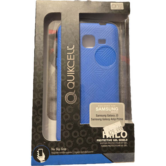 Quikcell Samsung galaxy j3 and Samsung galaxy Amp prime phone case blue - Picture 1 of 3